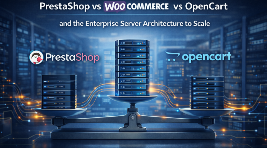 Beyond WooCommerce PrestaShop vs OpenCart and the Enterprise Server Architecture to Scale